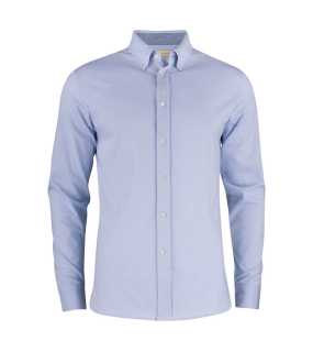 Pánska košeľa (James Harvest BURLINGHAM) > modrá (light) / biela > M