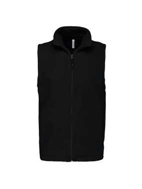 Pánska fleece vesta (KARIBAN LUCA FLEECE GILET) > čierna > L