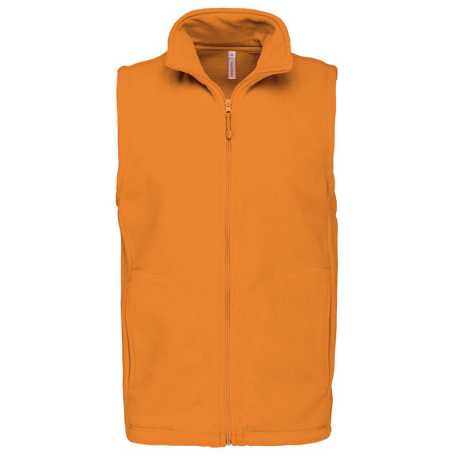 Pánska fleece vesta (KARIBAN LUCA FLEECE GILET) > oranžová > 2XL
