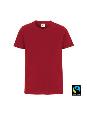 Pánske tričko (COTTOVER R-NECK SLIM FIT) > červená > M