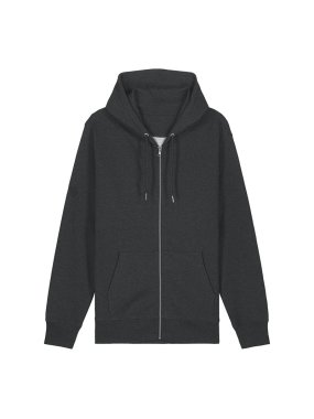 Unisex mikina (STANLEY/STELLA Cultivator 2.0) > šedá (dark heather) > L