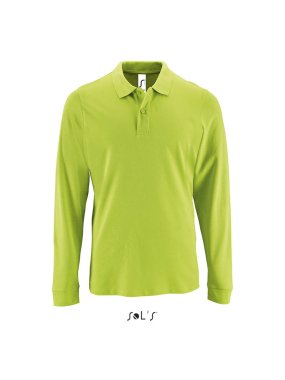 Pánska polokošeľa(SOL'S PERFECT LSL MEN - LONG-SLEEVE PIQUÉ POLO SHIRT)>zelená(apple)>2XL