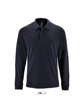Pánska polokošeľa(SOL'S PERFECT LSL MEN-LONG-SLEEVE PIQUÉ POLO SHIRT)>modrá(frenchnavy)>L