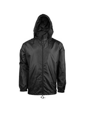 Detská vetrovka (KARIBAN KID'S WINDBREAKER) > čierna > 6/8