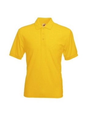 Pánska polokošeľa (FRUIT OF THE LOOM 65/35 Polo) > žltá (sunflower) > L