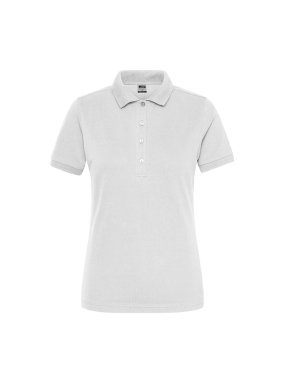 Dámska polokošeľa (JN Ladies BIO Stretch-Polo Work SOLID) > biela > M