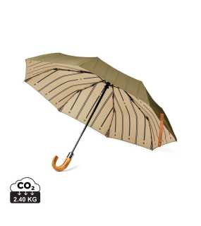 21" skladací dáždnik VINGA Bosler z RPET AWARE™ > zelená