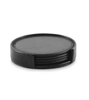 Sada PU podtácok > čierna