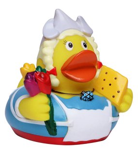 Kačička do vane (MBW Squeaky duck CityDuck® Amsterdam) > viacfarebná