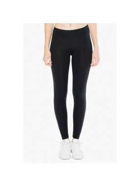 Dámske legíny (AMERICAN APPAREL WOMEN'S COTTON SPANDEX JERSEY LEGGING)>čierna>XL