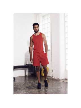 Pánske tielko (Just Cool MEN'S COOL CONTRAST VEST) > žltá (sun) / červená (fire) > 2XL