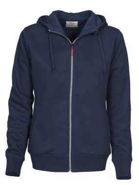 Dámska mikina (PRINTER ESSENTIALS OVERHEAD LADY) > modrá (dark navy) > M