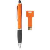 Darčeková sada USB > oranžová > 8GB