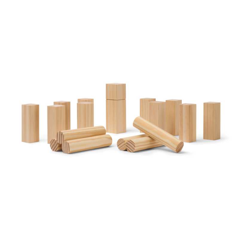 Mini hra VINGA Kubb > hnedá