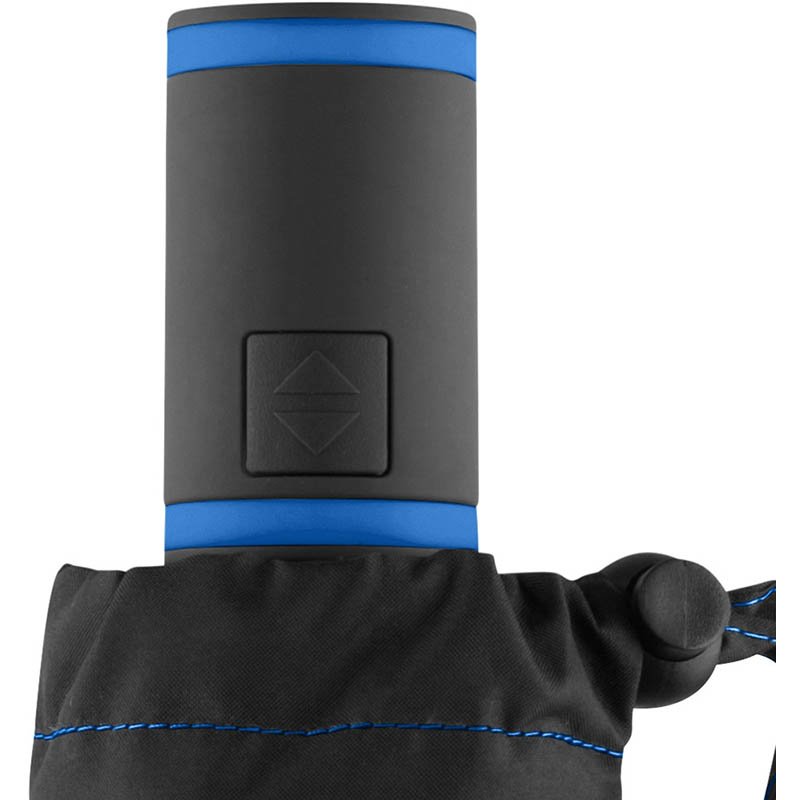 Skladací dáždnik (FARE Mini umbrella AOC-Mini Style) > čierna / modrá (euro)