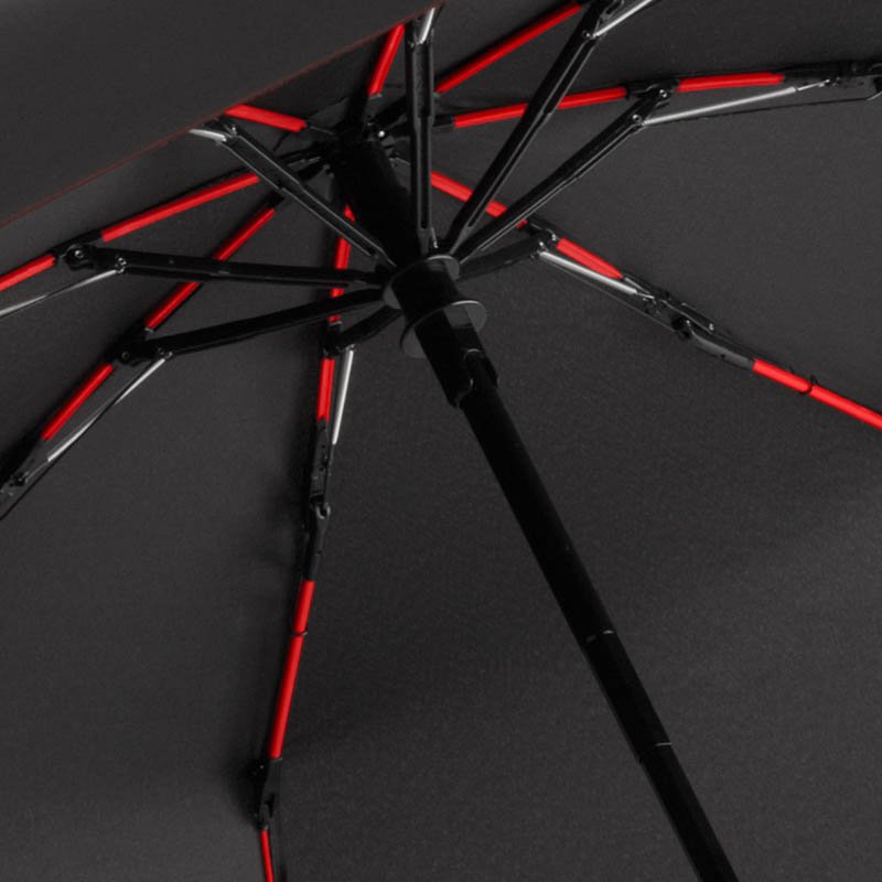 Skladací dáždnik (FARE Mini umbrella AOC-Mini Style) > čierna / červená