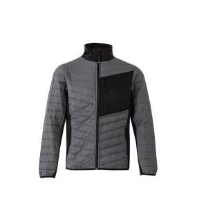 Pánska bunda (VELILLA LIGHT PADDED JACKET) > šedá / čierna > XL