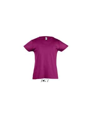 Dievčenské tričko (SOLS CHERRY GIRLS T-SHIRT) > ružová (fuchsia) > 4r