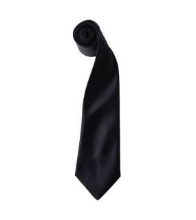 Kravata (PREMIER ‘COLOURS’ SATIN TIE) > čierna