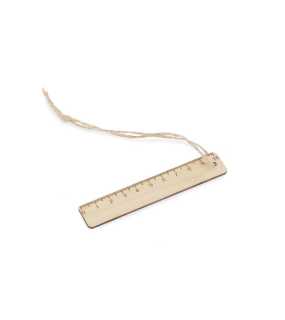 10 cm pravítko so šnúrkou > béžová