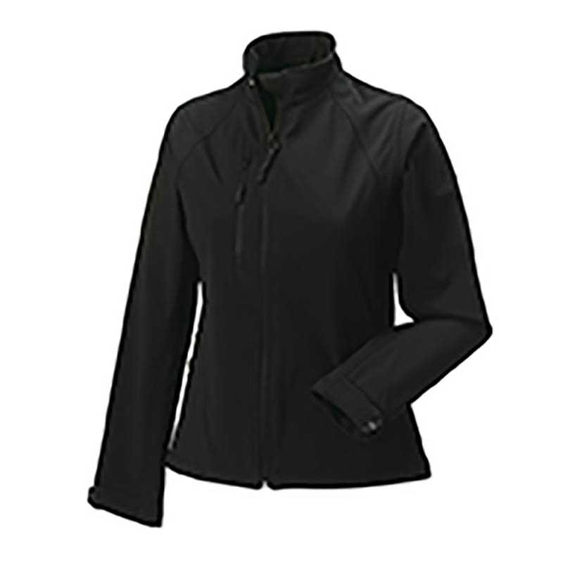 Dámska softshell bunda(Soft Shell RUSSELL) > čierna > 3XL