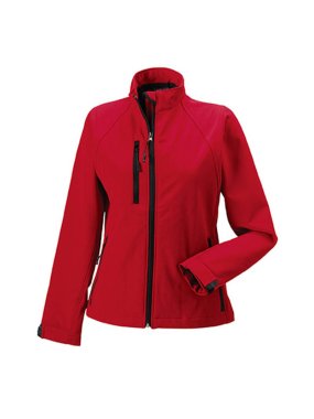 Dámska softshell bunda(Soft Shell RUSSELL) > červená > S
