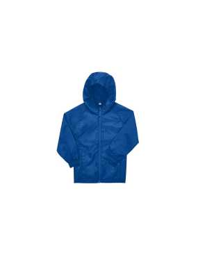 Detská bunda (B&C #Reset Windbreaker /kids) > modrá (royal) > 5/6