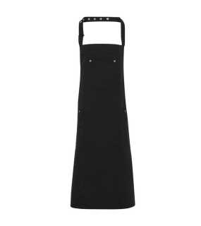 Zástera (PREMIER COTTON "CHINO" BIB APRON) > čierna