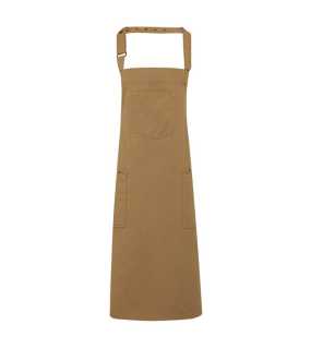 Zástera (PREMIER COTTON "CHINO" BIB APRON) > zelená (khaki)