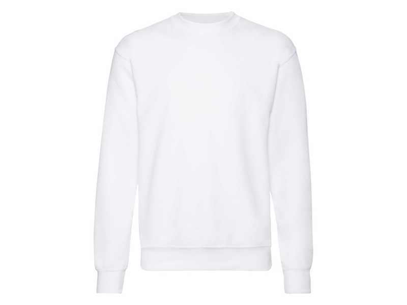 Pánska mikina (FRUIT OF THE LOOM Set-In Sweat ) > biela > 3XL