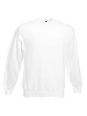 Pánska mikina (FRUIT OF THE LOOM Set-In Sweat ) > biela > 3XL