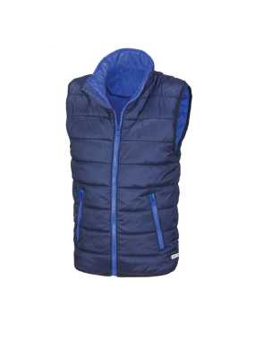 Detská vesta (RESULT JUNIOR/YOUTH PADDED BODYWARMER)>modrá (navy) / modrá (royal)>XL