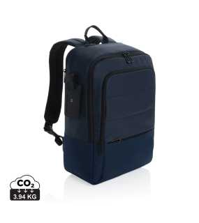 Batoh na 15,6" notebook Armond z RPET AWARE™ > modrá (navy)