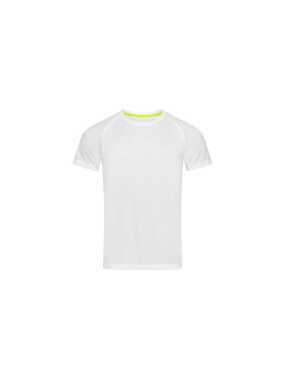 Pánske tričko (STEDMAN Active 140 Raglan) > biela > S