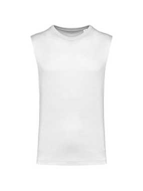 Pánske tielko (ECO-FRIENDLY MEN SLEEVELESS T-SHIRT) > biela > 3XL