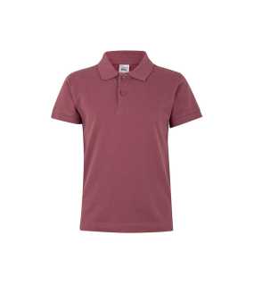 Detská polokošeľa (MUKUA KIDS SHORT SLEEVE POLO) > fialová (grape) > 3/4