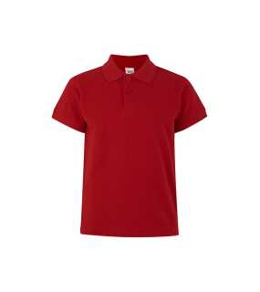 Detská polokošeľa (MUKUA KIDS SHORT SLEEVE POLO) > červená > 1/2