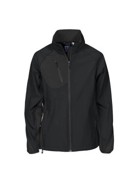 Dámska bunda (PROJOB SOFTSHELL JACKET WOMEN'S) > čierna > S