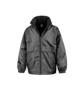 Detská bunda (RESULT CORE YOUTH MICRO FLEECE LINED JACKET) > čierna > 2XL