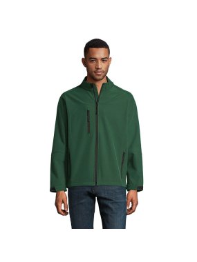 Pánska softshell bunda (SOLS MENS SOFTSHELL ZIPPED JACKET) > zelená (bottle) > S