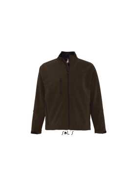 Pánska softshell bunda (SOLS MENS SOFTSHELL ZIPPED JACKET)>hnedá (darkchocolate)>S