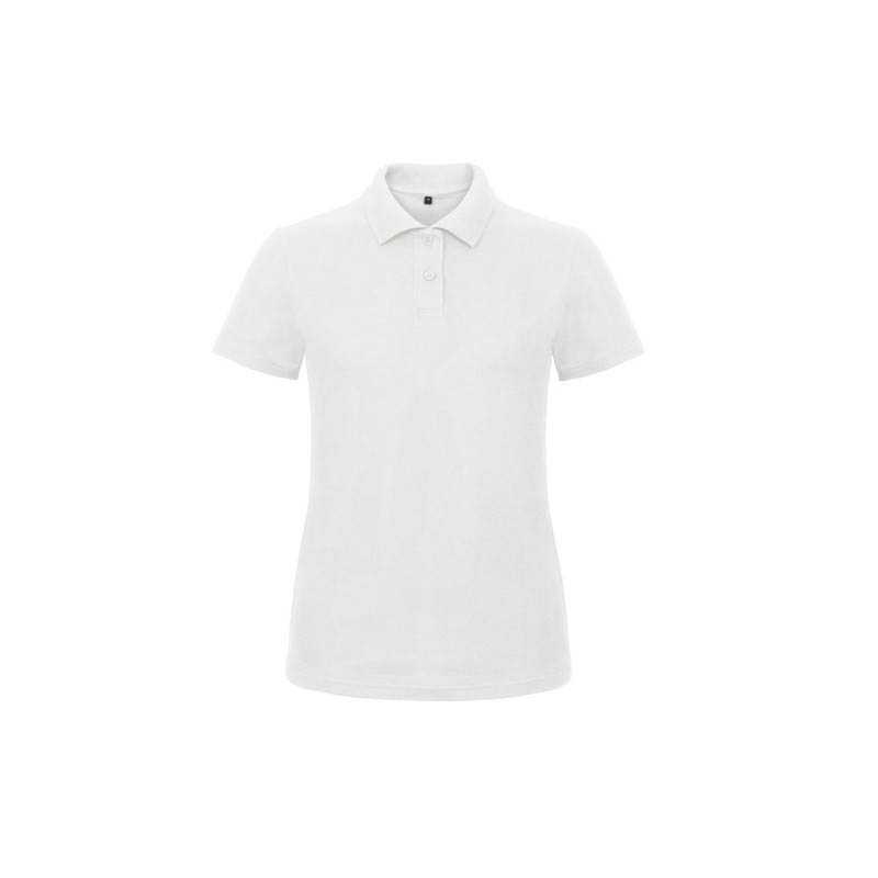 Dámska polokošeľa (B&C ID.001) > biela > S