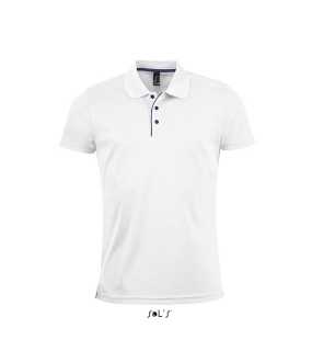 Pánska polokošeľa (SOLS PERFORMER MEN MENS SPORTS POLO SHIRT) > biela > XL