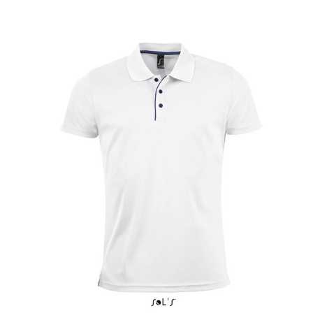 Pánska polokošeľa (SOLS PERFORMER MEN MENS SPORTS POLO SHIRT) > biela > XL