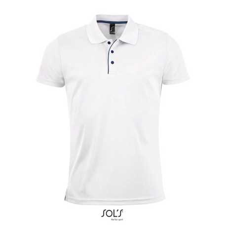 Pánska polokošeľa (SOLS PERFORMER MEN MENS SPORTS POLO SHIRT) > biela > XL