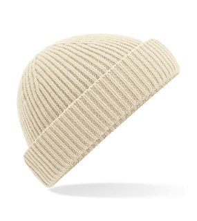 Unisex čiapka (Beechfield Harbour Beanie) > béžová (oatmeal)