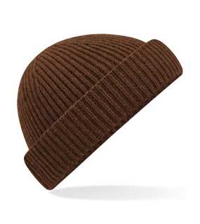 Unisex čiapka (Beechfield Harbour Beanie) > zelená (walnut)