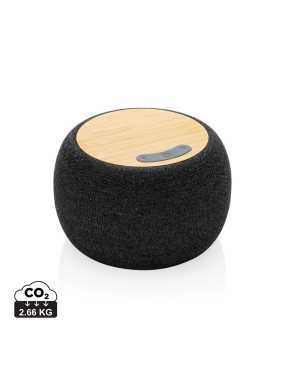 Bezdrôtový reproduktor 5W z FSC bambusu a RCS rABS/rPET > šedá (anthracite)