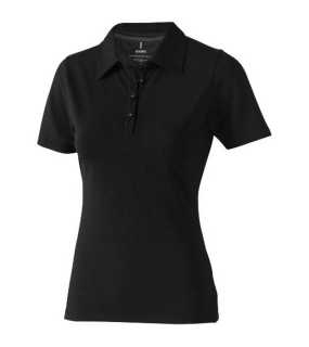 Dámska polokošeľa (Markham ladies polo Elevate)>čierna (solid) / šedá (anthracite)>S