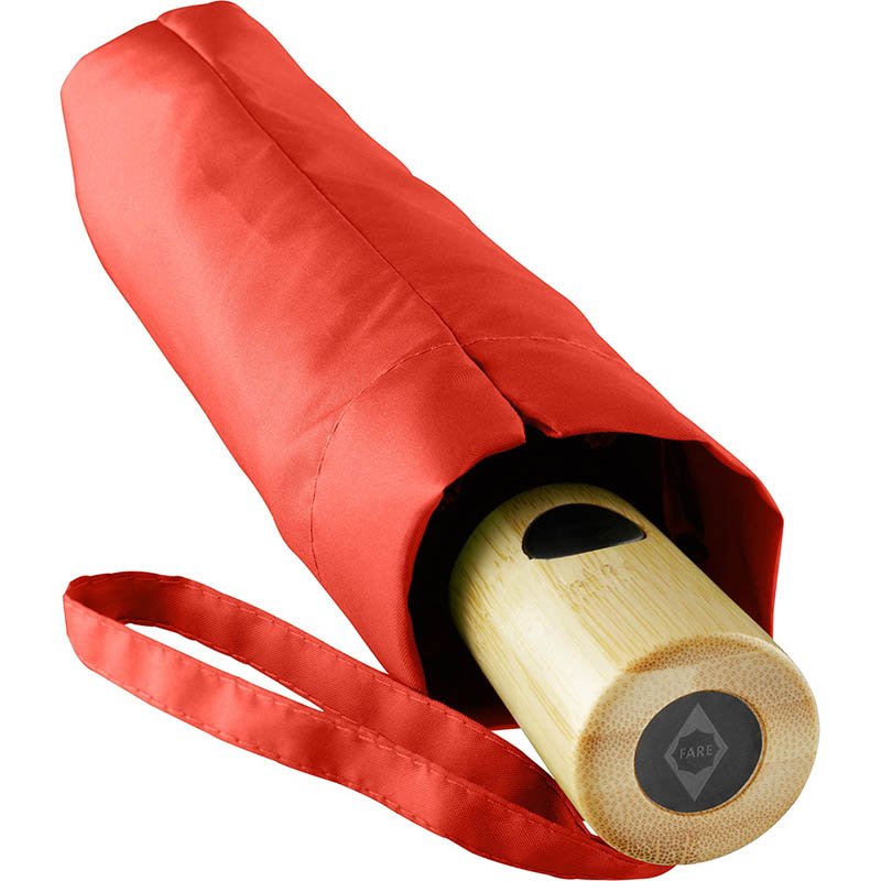Skladací dáždnik (FARE AOC mini umbrella ÖkoBrella) > červená (wS)